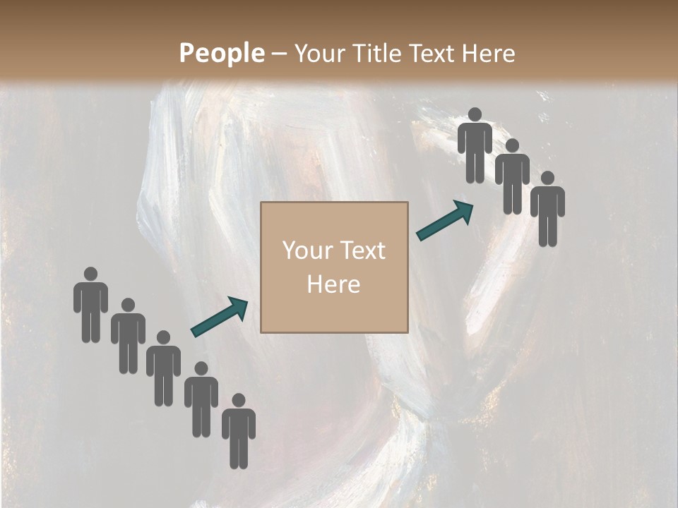 A Painting Of A Woman In A White Dress PowerPoint Template