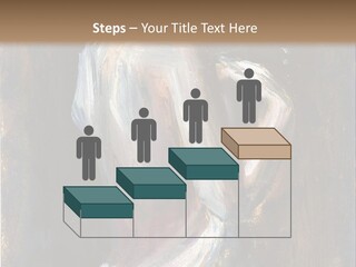 A Painting Of A Woman In A White Dress PowerPoint Template