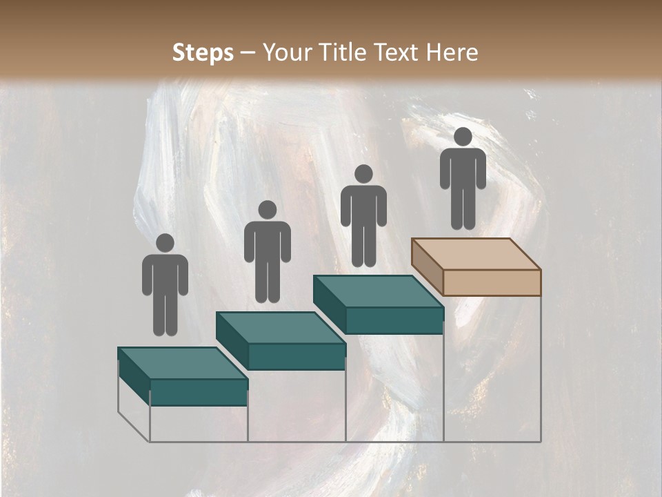 A Painting Of A Woman In A White Dress PowerPoint Template