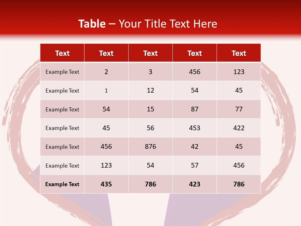 A Red And White Heart With Two Dogs In It PowerPoint Template