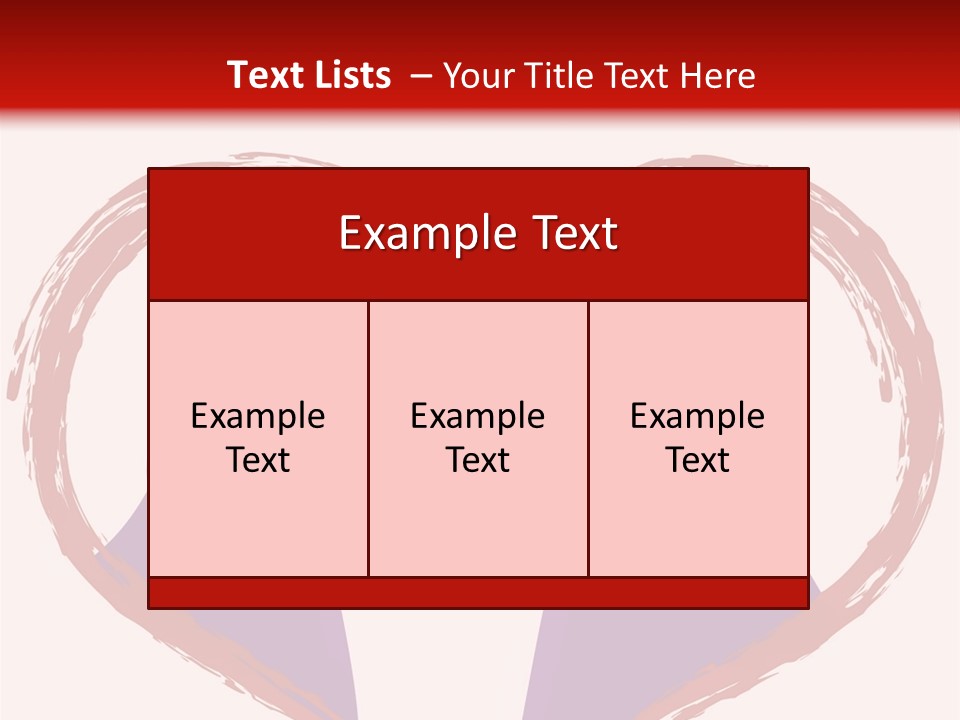 A Red And White Heart With Two Dogs In It PowerPoint Template