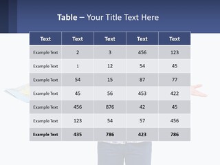 A Man With A Backpack Is Holding A Map PowerPoint Template