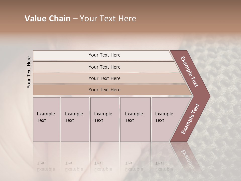 A Baby Is Laying Down On A Blanket PowerPoint Template