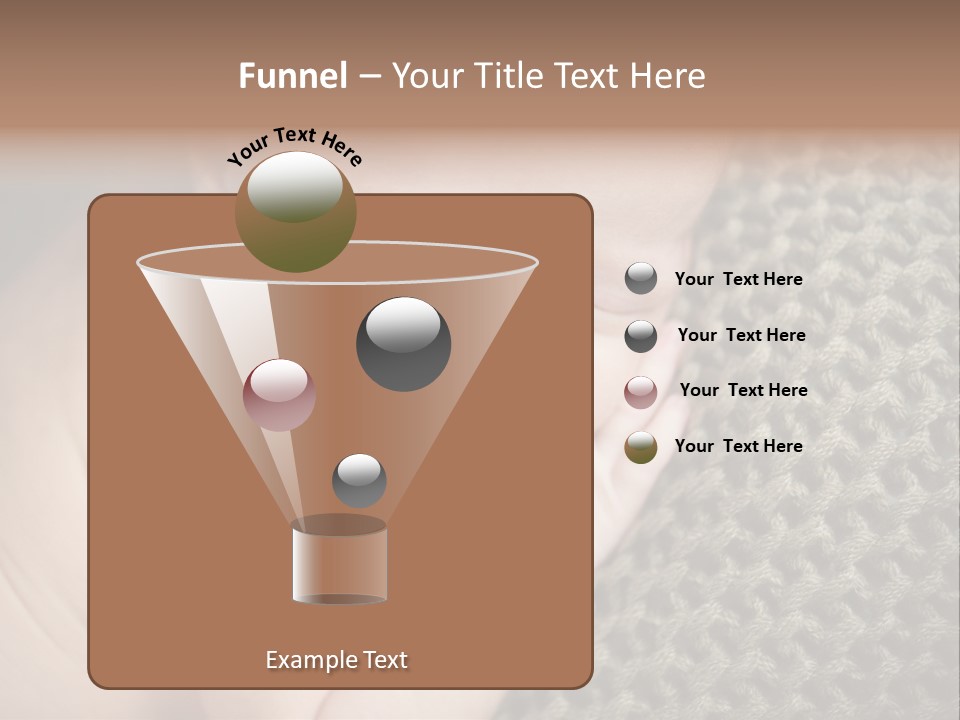 A Baby Is Laying Down On A Blanket PowerPoint Template