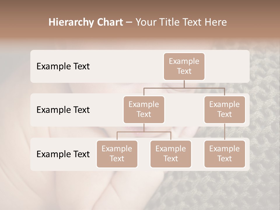 A Baby Is Laying Down On A Blanket PowerPoint Template