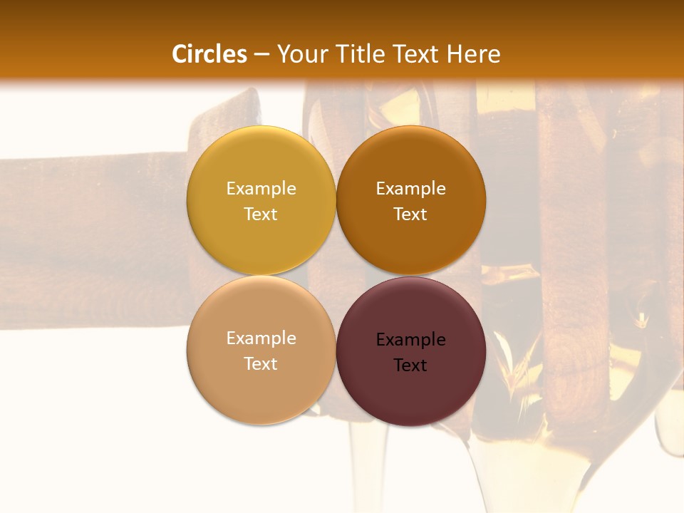 A Honey Dripping From A Wooden Spoon On Top Of A Table PowerPoint Template