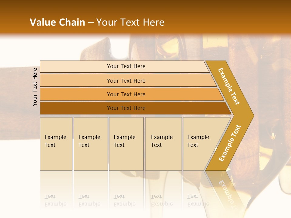 A Honey Dripping From A Wooden Spoon On Top Of A Table PowerPoint Template
