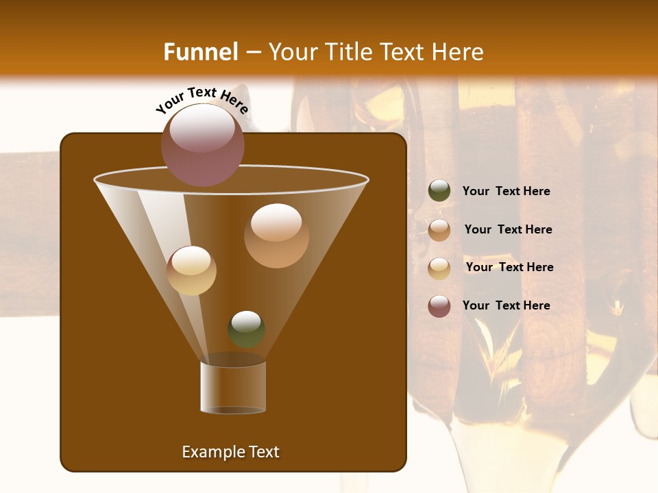 A Honey Dripping From A Wooden Spoon On Top Of A Table PowerPoint Template