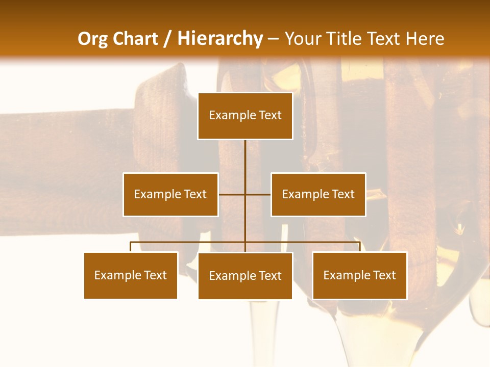 A Honey Dripping From A Wooden Spoon On Top Of A Table PowerPoint Template