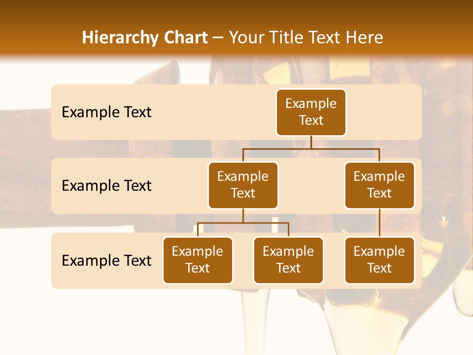 A Honey Dripping From A Wooden Spoon On Top Of A Table PowerPoint Template