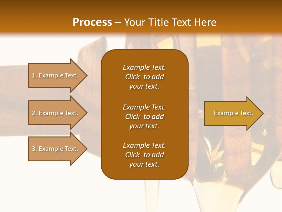A Honey Dripping From A Wooden Spoon On Top Of A Table PowerPoint Template