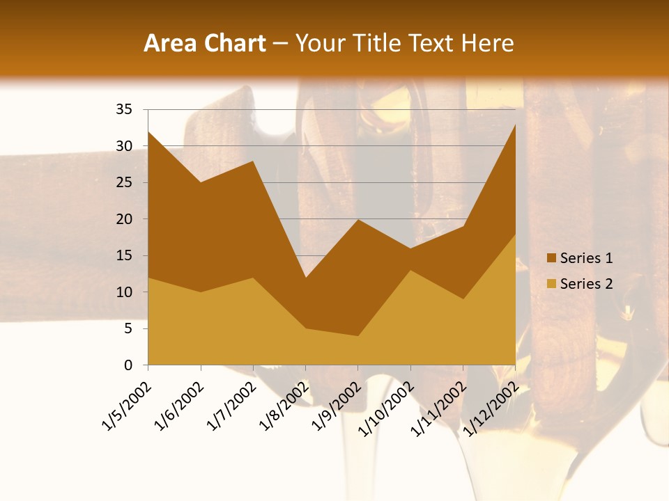 A Honey Dripping From A Wooden Spoon On Top Of A Table PowerPoint Template