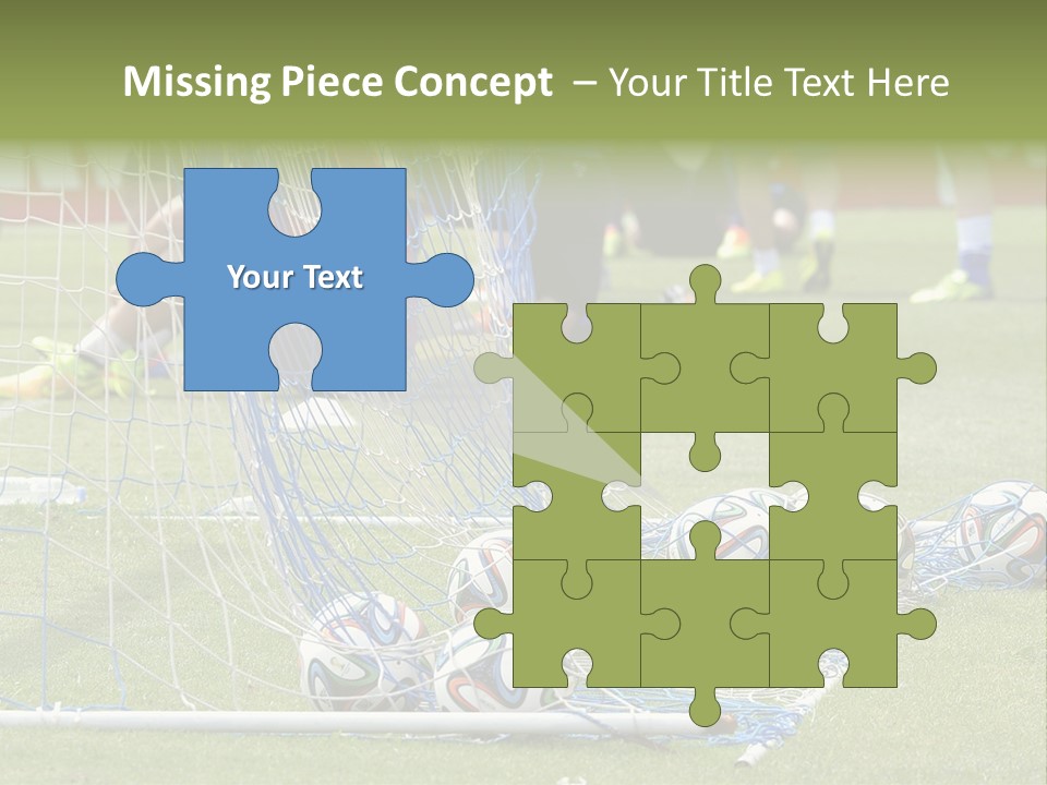 A Group Of Soccer Players Sitting On A Field PowerPoint Template
