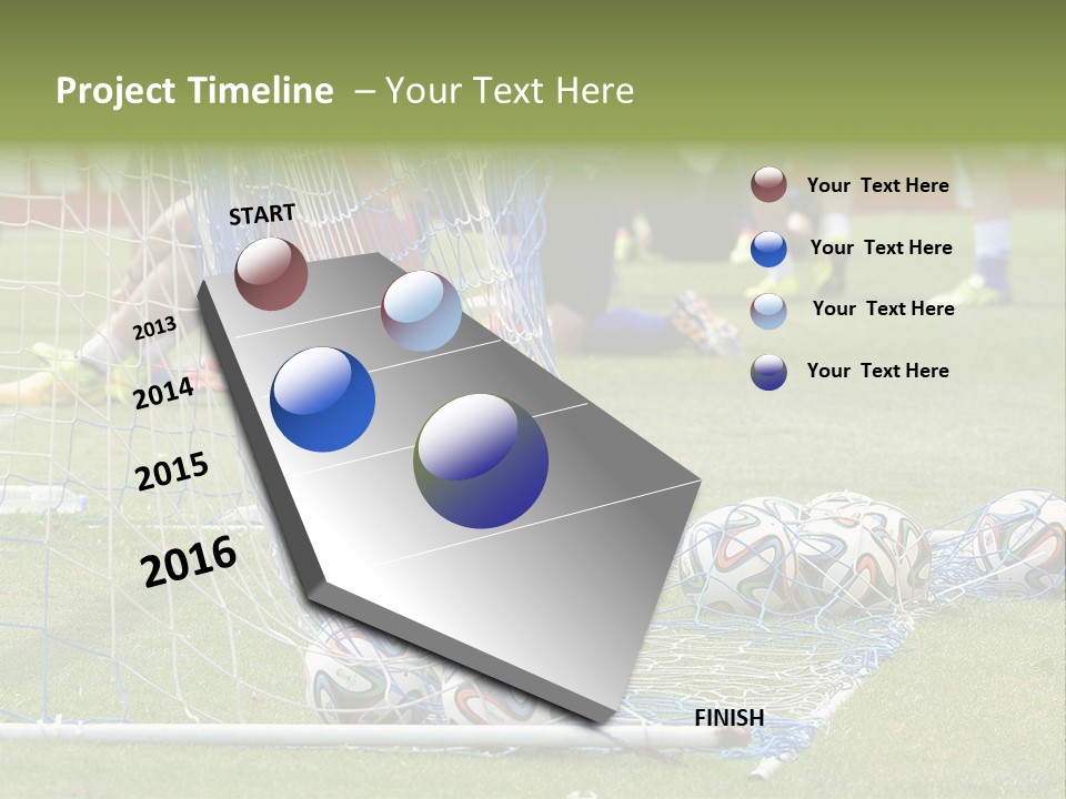 A Group Of Soccer Players Sitting On A Field PowerPoint Template