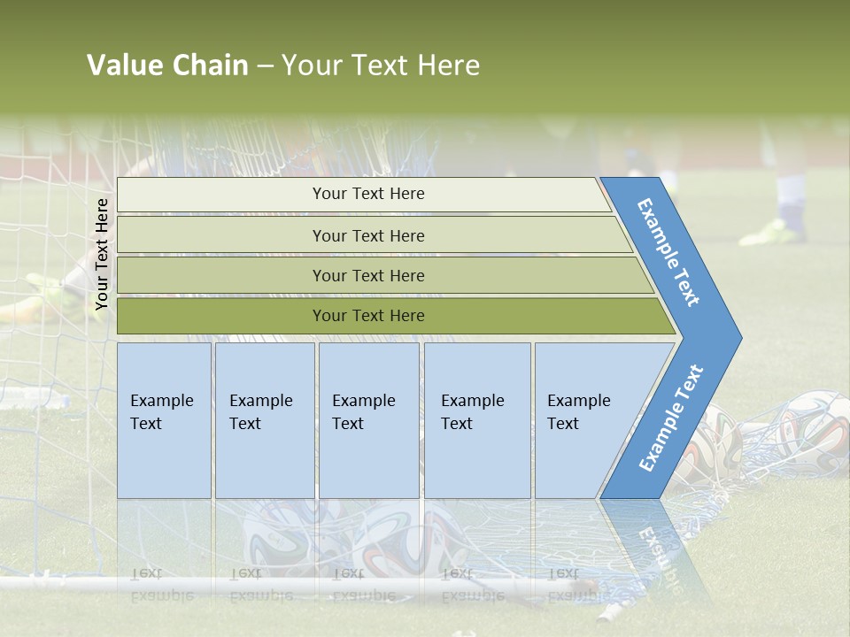 A Group Of Soccer Players Sitting On A Field PowerPoint Template