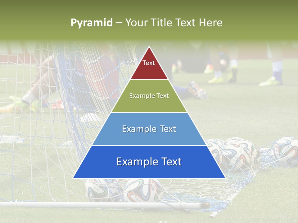 A Group Of Soccer Players Sitting On A Field PowerPoint Template
