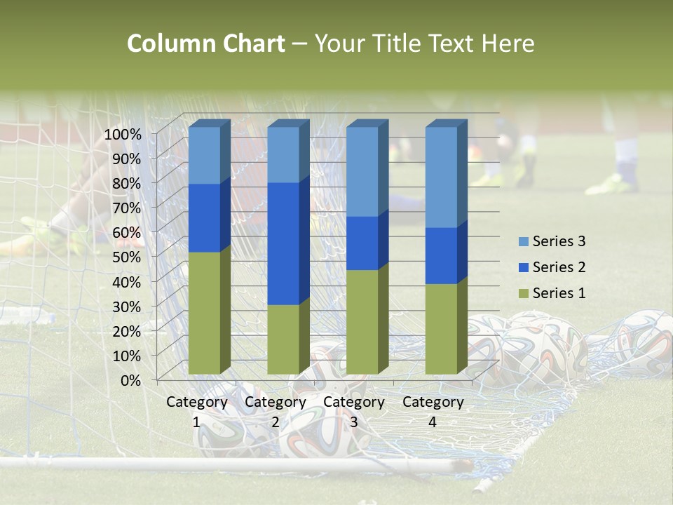A Group Of Soccer Players Sitting On A Field PowerPoint Template