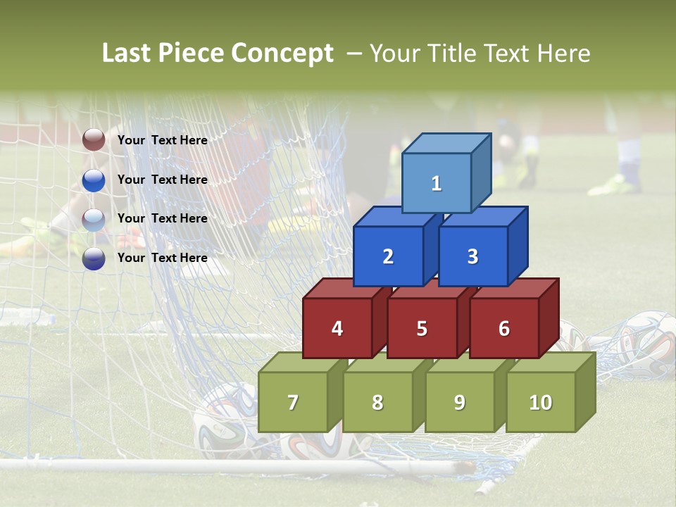 A Group Of Soccer Players Sitting On A Field PowerPoint Template
