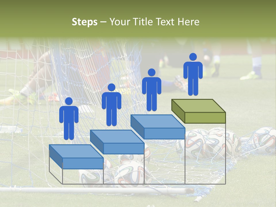A Group Of Soccer Players Sitting On A Field PowerPoint Template