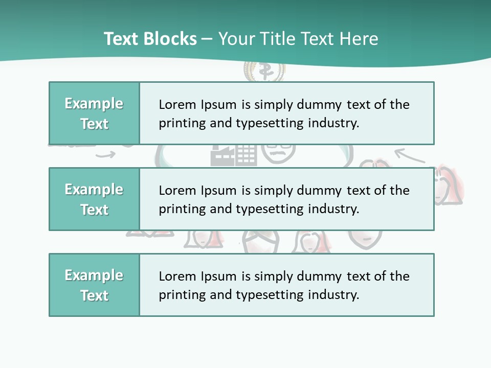 A Group Of People Connected To A Cloud PowerPoint Template