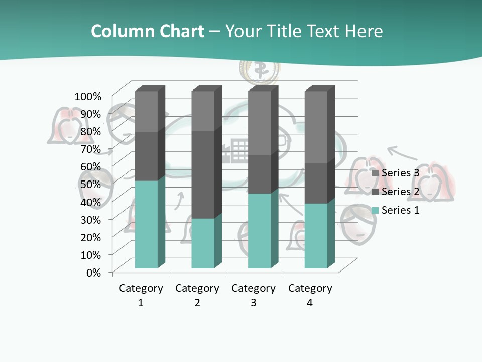 A Group Of People Connected To A Cloud PowerPoint Template