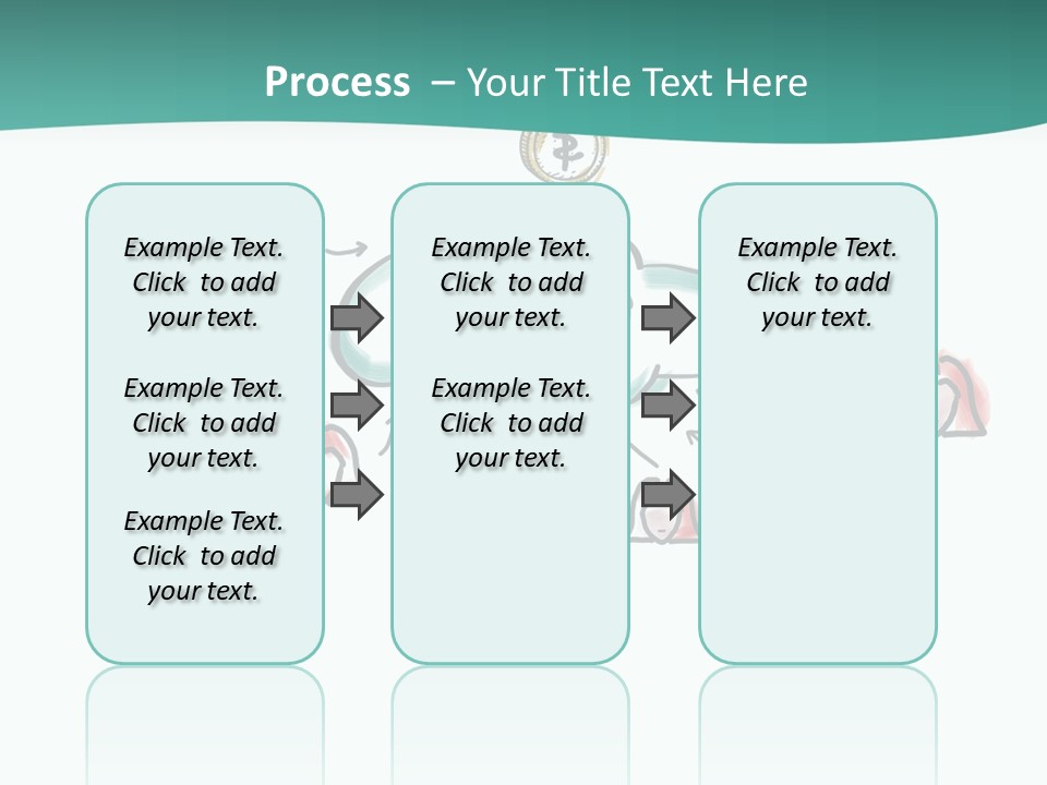 A Group Of People Connected To A Cloud PowerPoint Template