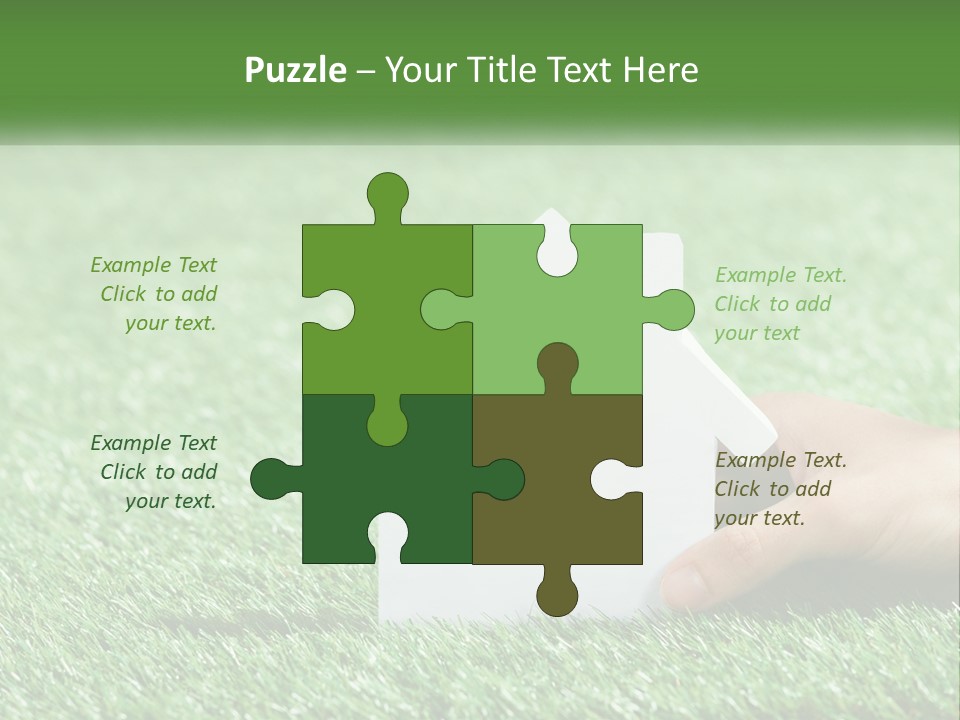 A Person Holding A Paper House In Their Hand PowerPoint Template