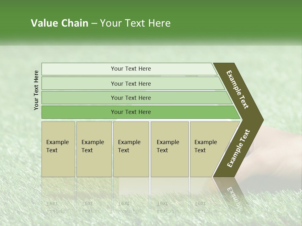 A Person Holding A Paper House In Their Hand PowerPoint Template