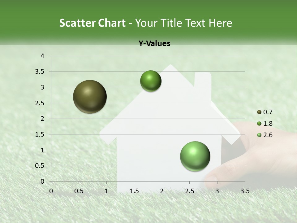 A Person Holding A Paper House In Their Hand PowerPoint Template