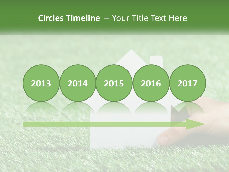 A Person Holding A Paper House In Their Hand PowerPoint Template