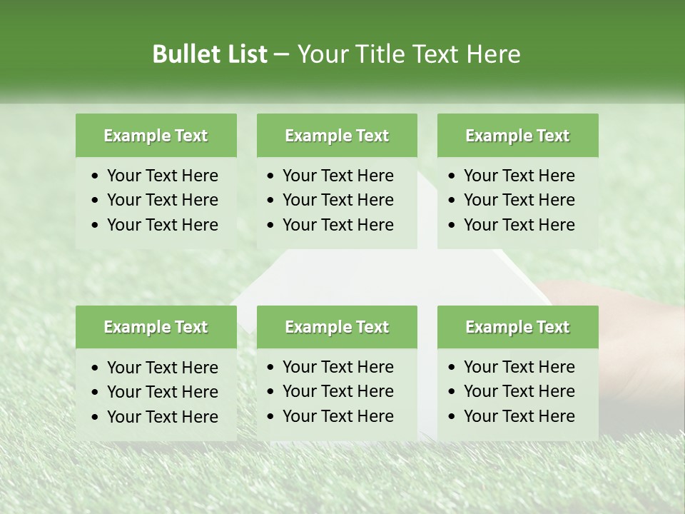 A Person Holding A Paper House In Their Hand PowerPoint Template