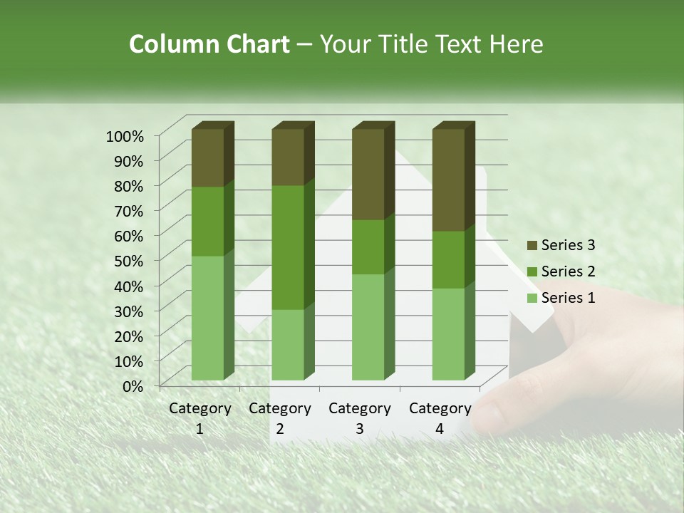 A Person Holding A Paper House In Their Hand PowerPoint Template