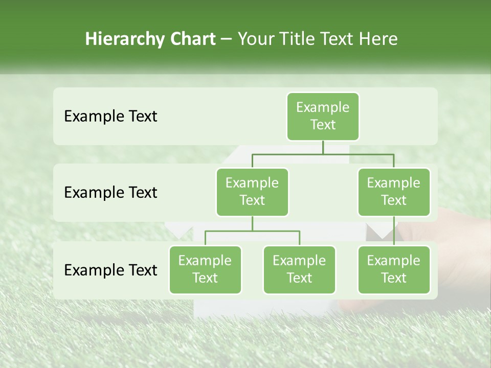 A Person Holding A Paper House In Their Hand PowerPoint Template