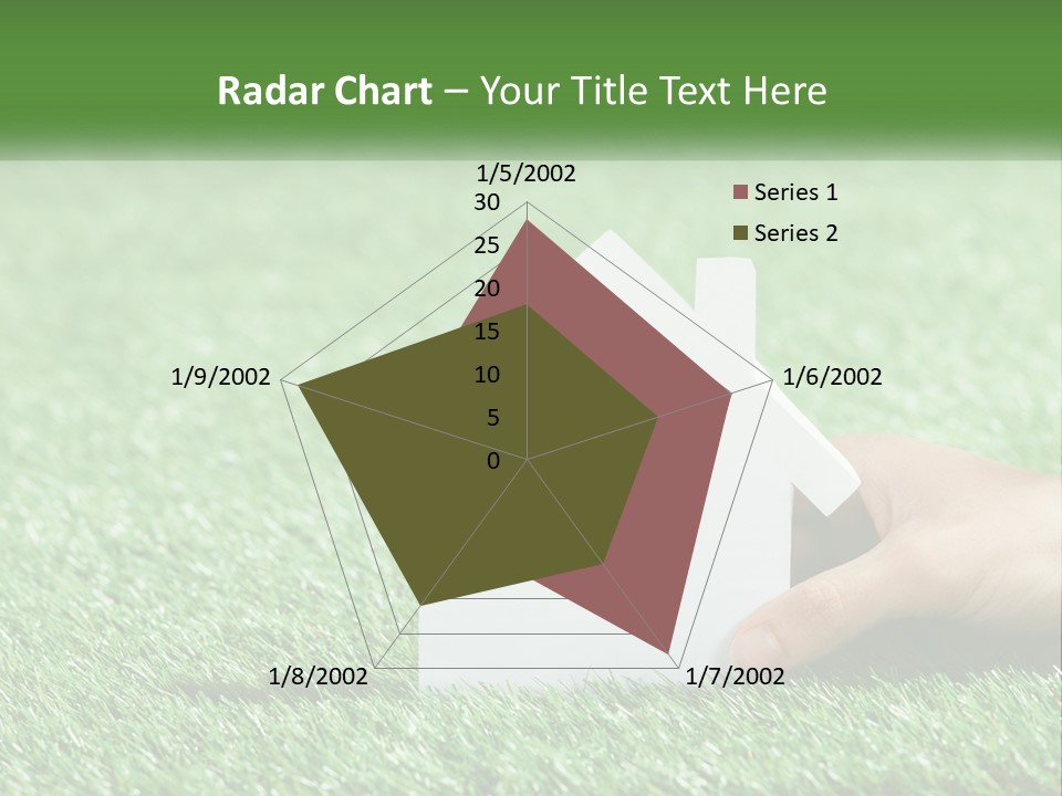 A Person Holding A Paper House In Their Hand PowerPoint Template