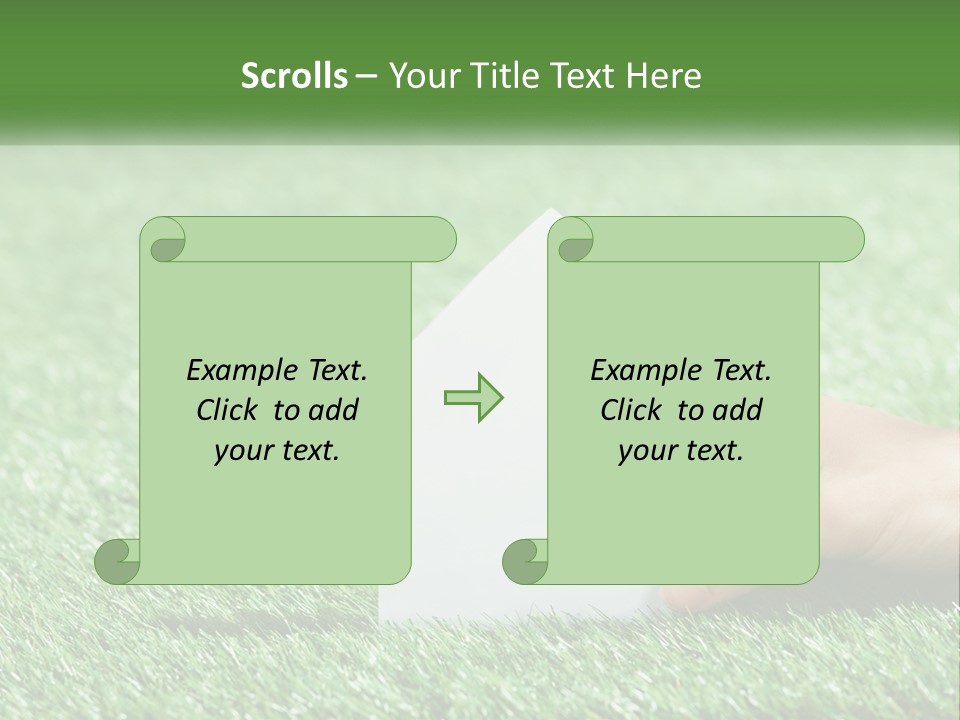 A Person Holding A Paper House In Their Hand PowerPoint Template
