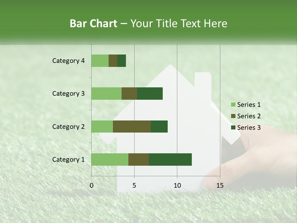 A Person Holding A Paper House In Their Hand PowerPoint Template