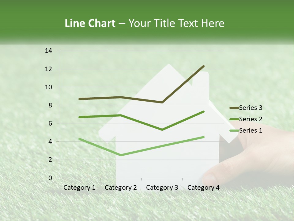 A Person Holding A Paper House In Their Hand PowerPoint Template