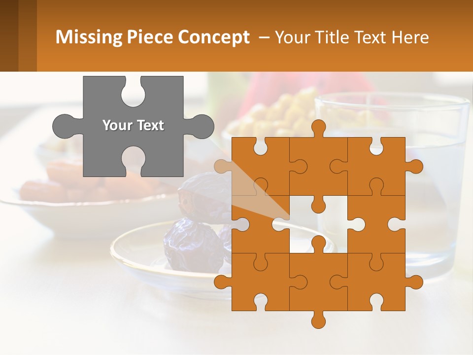 A Table Topped With A Bowl Of Fruit And A Glass Of Water PowerPoint Template