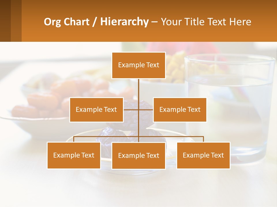A Table Topped With A Bowl Of Fruit And A Glass Of Water PowerPoint Template
