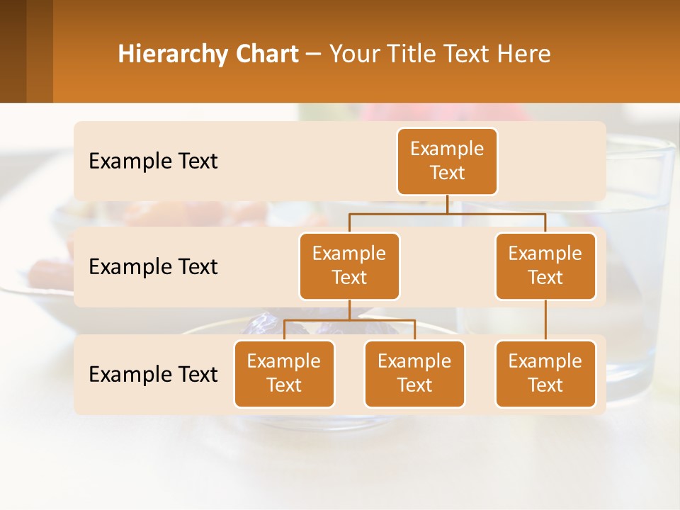 A Table Topped With A Bowl Of Fruit And A Glass Of Water PowerPoint Template