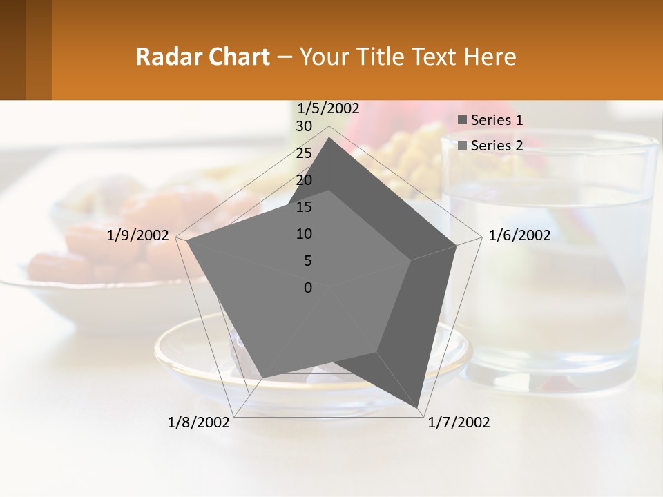 A Table Topped With A Bowl Of Fruit And A Glass Of Water PowerPoint Template