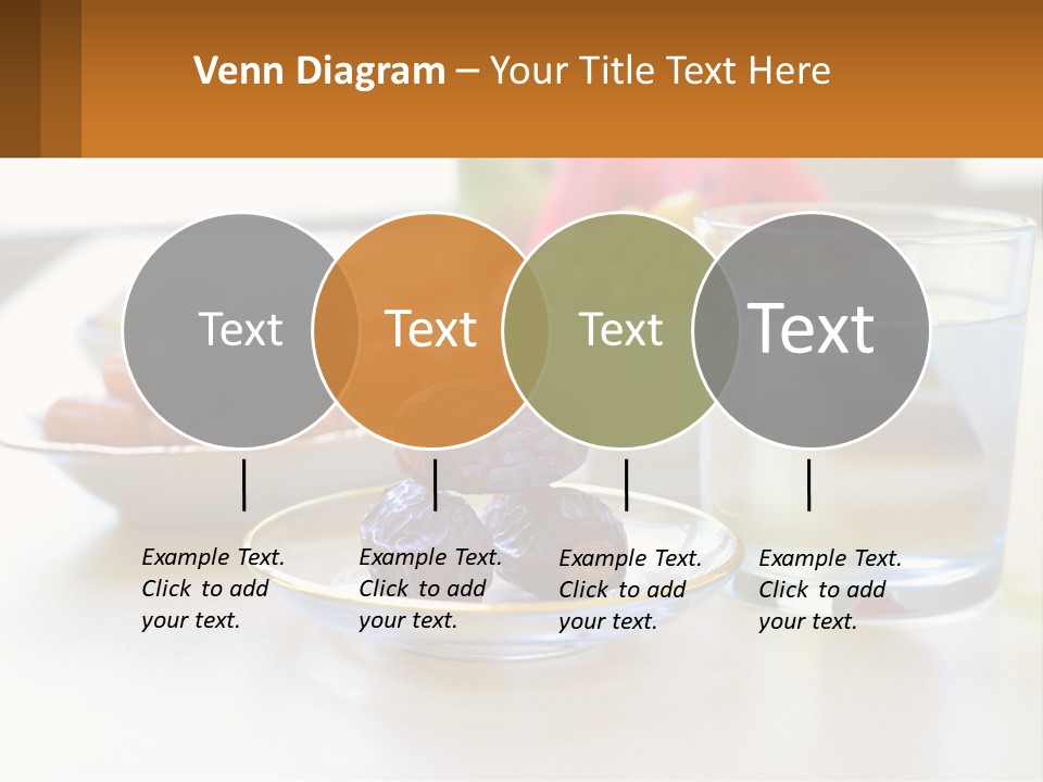 A Table Topped With A Bowl Of Fruit And A Glass Of Water PowerPoint Template