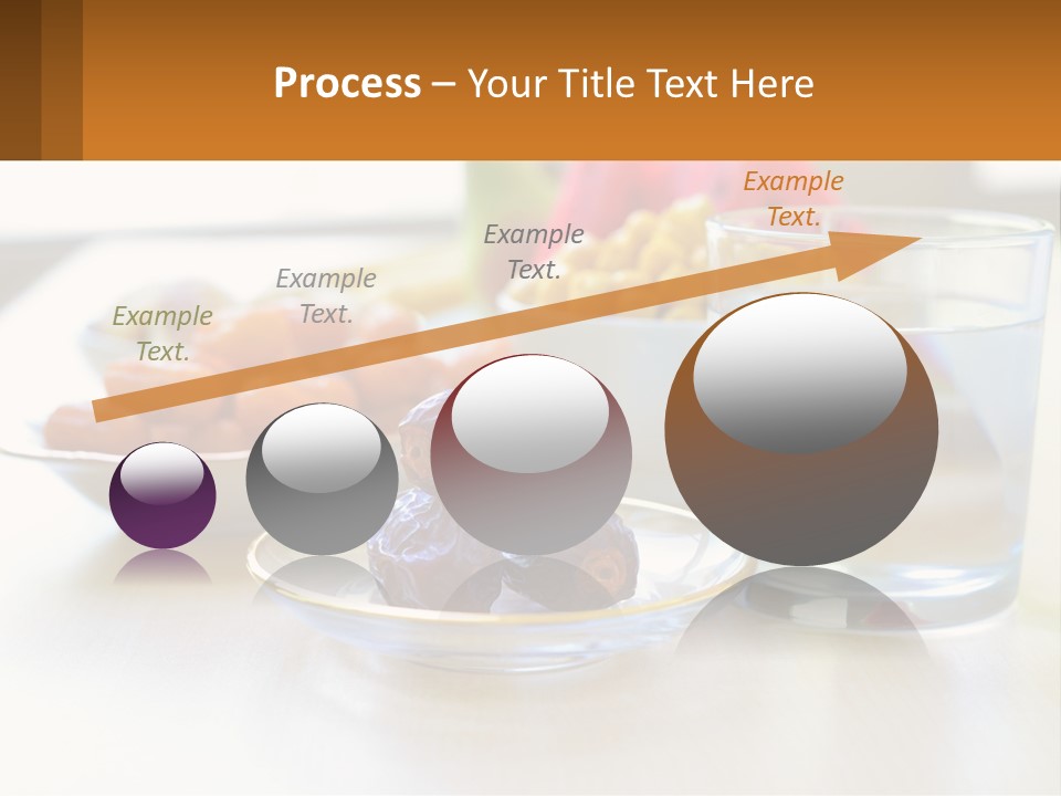A Table Topped With A Bowl Of Fruit And A Glass Of Water PowerPoint Template