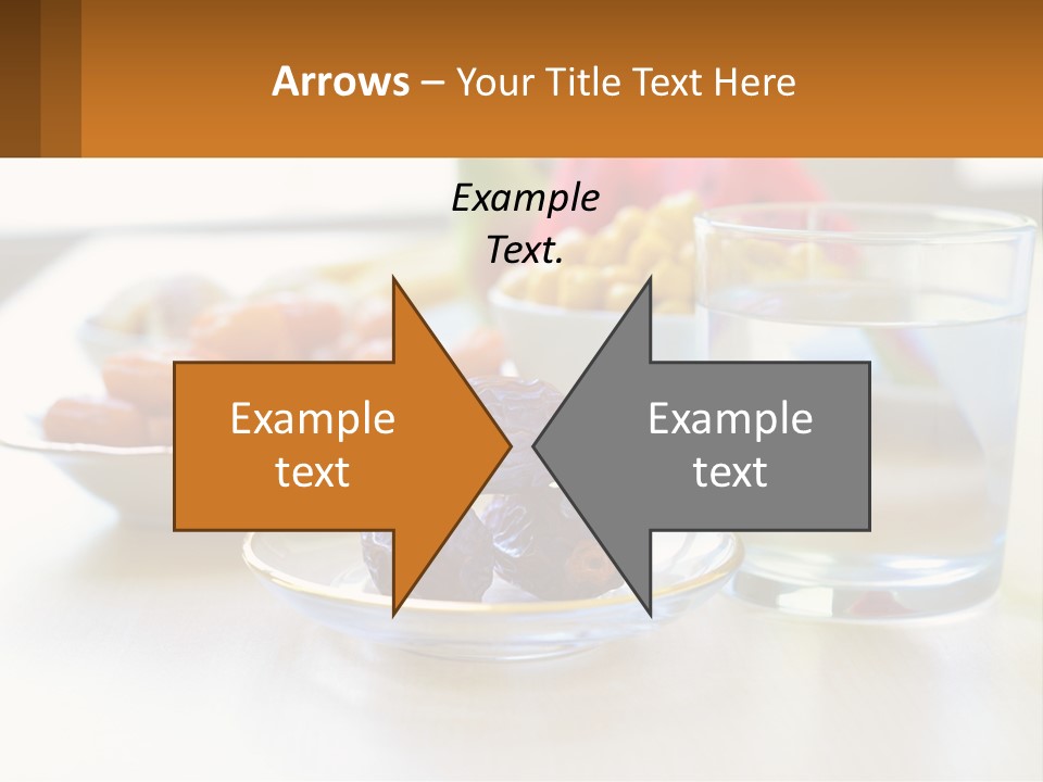 A Table Topped With A Bowl Of Fruit And A Glass Of Water PowerPoint Template