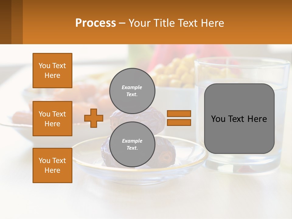 A Table Topped With A Bowl Of Fruit And A Glass Of Water PowerPoint Template