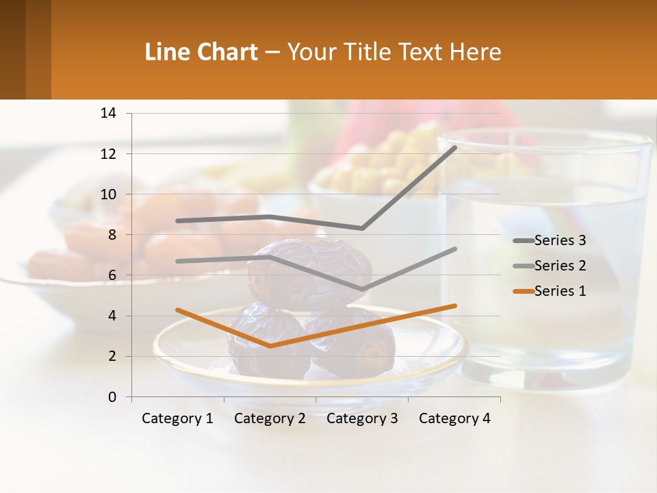 A Table Topped With A Bowl Of Fruit And A Glass Of Water PowerPoint Template