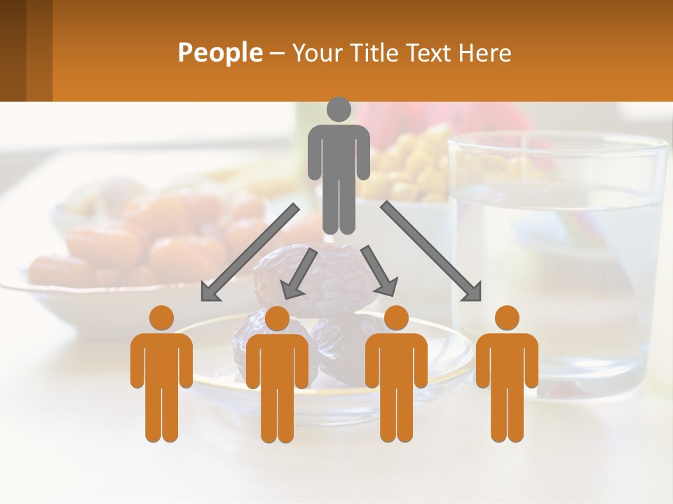 A Table Topped With A Bowl Of Fruit And A Glass Of Water PowerPoint Template