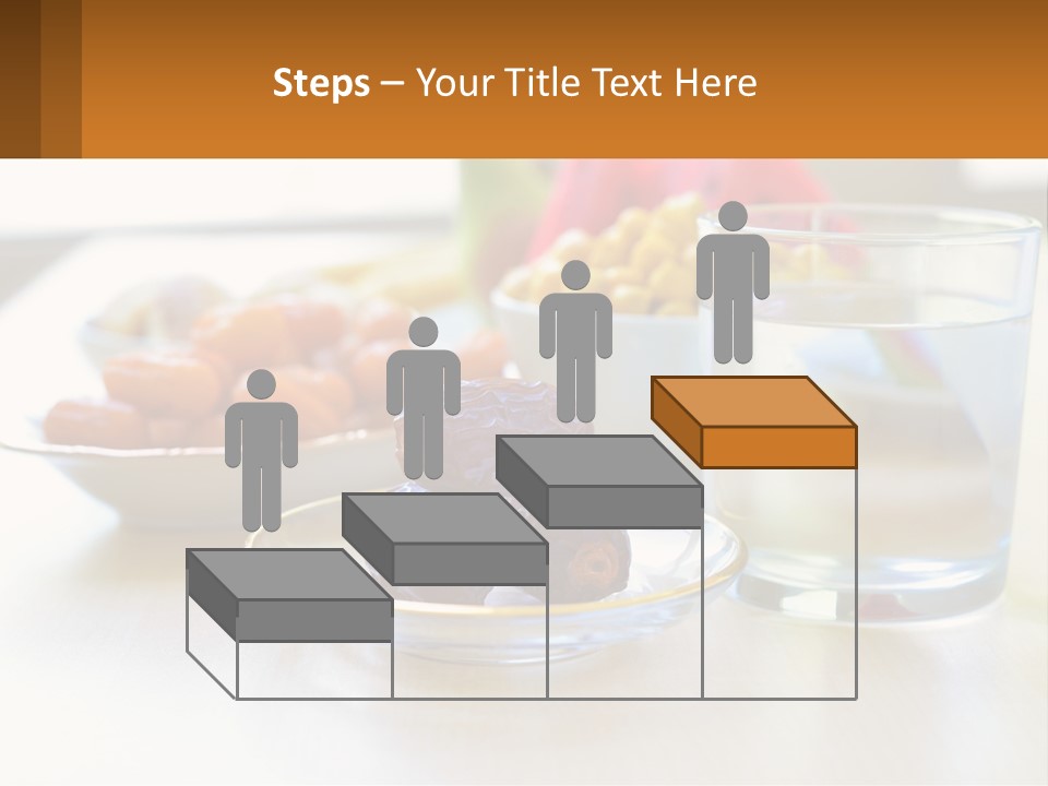 A Table Topped With A Bowl Of Fruit And A Glass Of Water PowerPoint Template