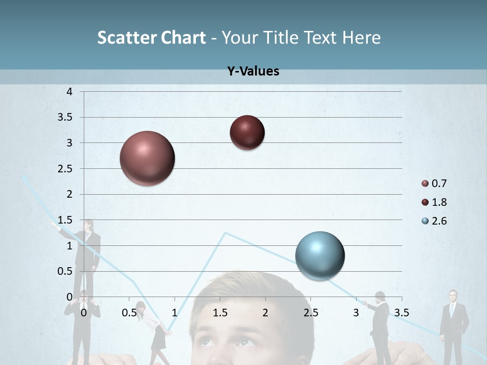 A Group Of People Standing On Top Of A Table PowerPoint Template