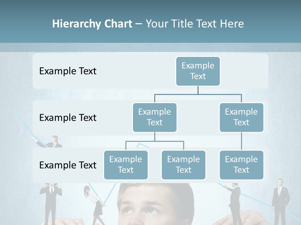 A Group Of People Standing On Top Of A Table PowerPoint Template